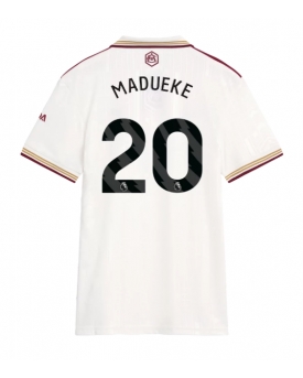 Arsenal Noni Madueke #20 Maglia Gara Terza Repliche 2025-26 Donna Maniche Corte
